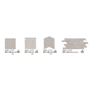 DEEPSTONE MOSAICO STICK 30X30 IRON - NOVABELL DPS117N NOVABELL - 1