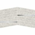 KEYSTONE MOSAICO STRIPES OCEAN GREY DX+SX 30X30 - NOVABELL KYN118N NOVABELL - 1