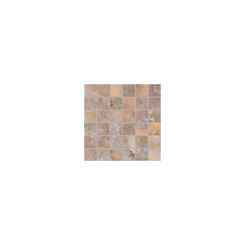 TELE DI MARMO LUMIA 30X30 MOSAIK 5X5 GOLDEN AMBRA FULL GELAEPPT - EMILCERAMICA EN9L EMILCERAMICA - 1