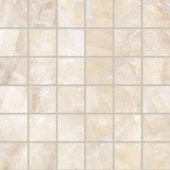 TELE DI MARMO LUMIA 30X30 MOSAICO 5X5 IVORY GIOIELLO FULL LAPPATO - EMILCERAMICA EN9J EMILCERAMICA - 1