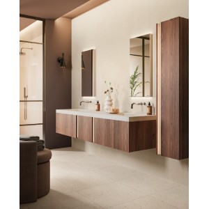 Mobile Bagno BATHMOOD CLASSY 01 Monoblocco con lavabo integrato e cassettiera in essenza legno MIRAGE MIRAGE BATHMOOD - 4