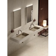 Bathroom Cabinet BATHMOOD JOY FLAIR 13 Box top with integrated undercounter sink in ceramic MIRAGE MIRAGE BATHMOOD - 4