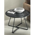Tableau HABITAT TABLES CONTATTO B Table d'appoint avec plateau circulaire ATLAS CONCORDE