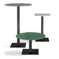 Tableau HABITAT TABLES MANHATTAN Tables d'accueil avec plateau carré ou circulaire ATLAS CONCORDE