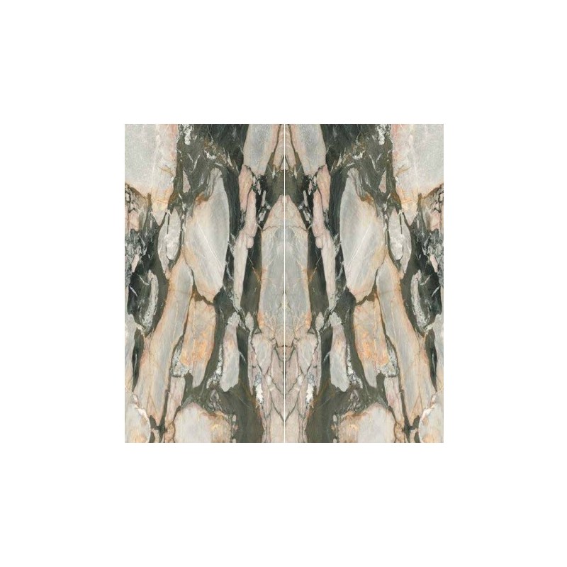 Infinito 2.0 CALACATTA PARIS FULL 3D TEXTURE BOOKMATCH A  163x324 - CERAMICA FONDOVALLE INF3152 CERAMICA FONDOVALLE - 1