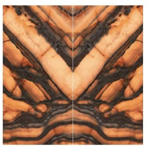 Infinito 2.0 TIGER ALL-LIGHT POLISHED BOOKMATCH B 163x324 - CERAMICA FONDOVALLE INF3162 CERAMICA FONDOVALLE - 1