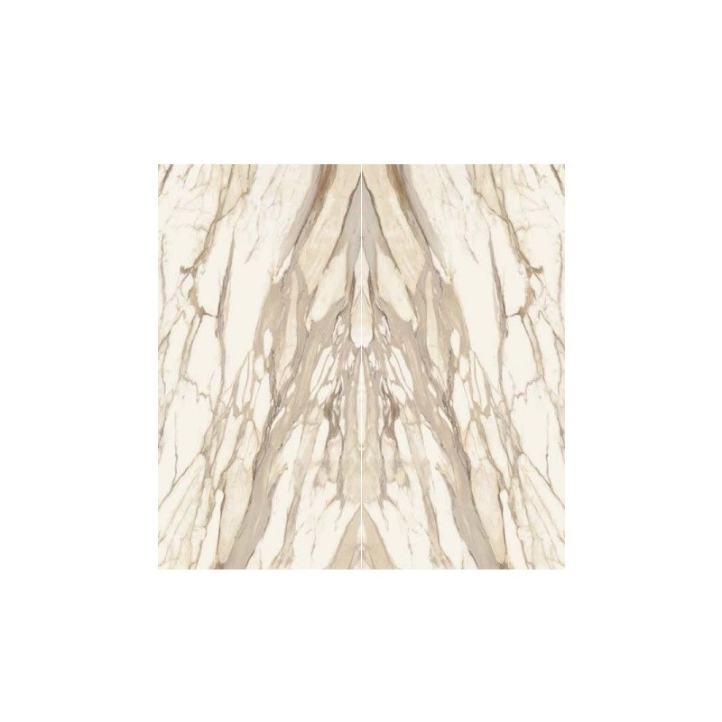Infinito 2.0 CALACATTA GOLD ALL-VEIN POLISHED Bookmatch A 163x324 - CERAMICA FONDOVALLE INF3263 CERAMICA FONDOVALLE - 1