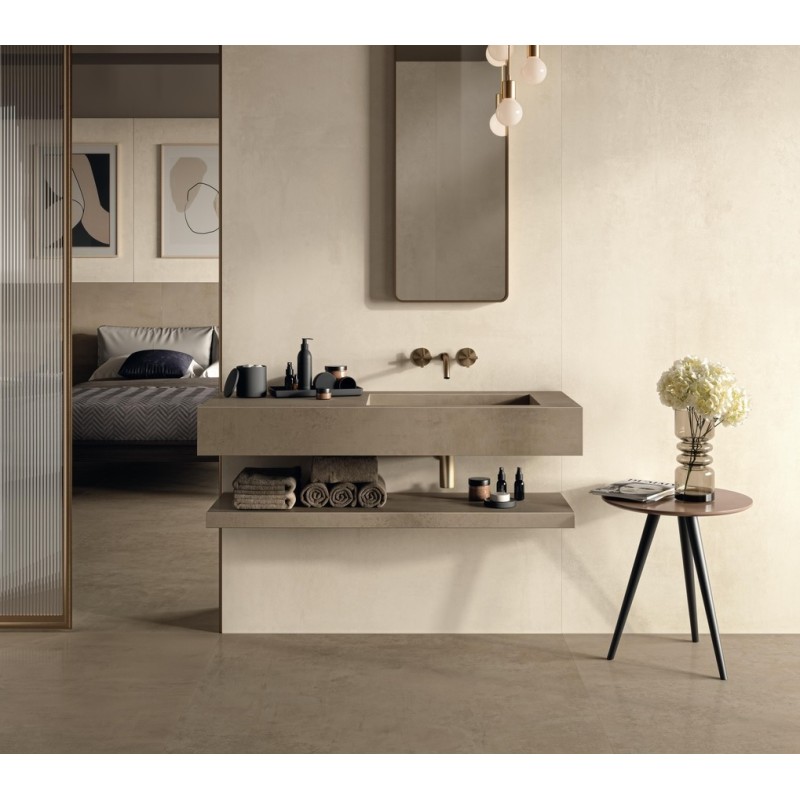 Armoire de toilette HABITAT ESSENZA A Dessus de boîte avec cuve en acier inoxydable inspectable ATLAS CONCORDE