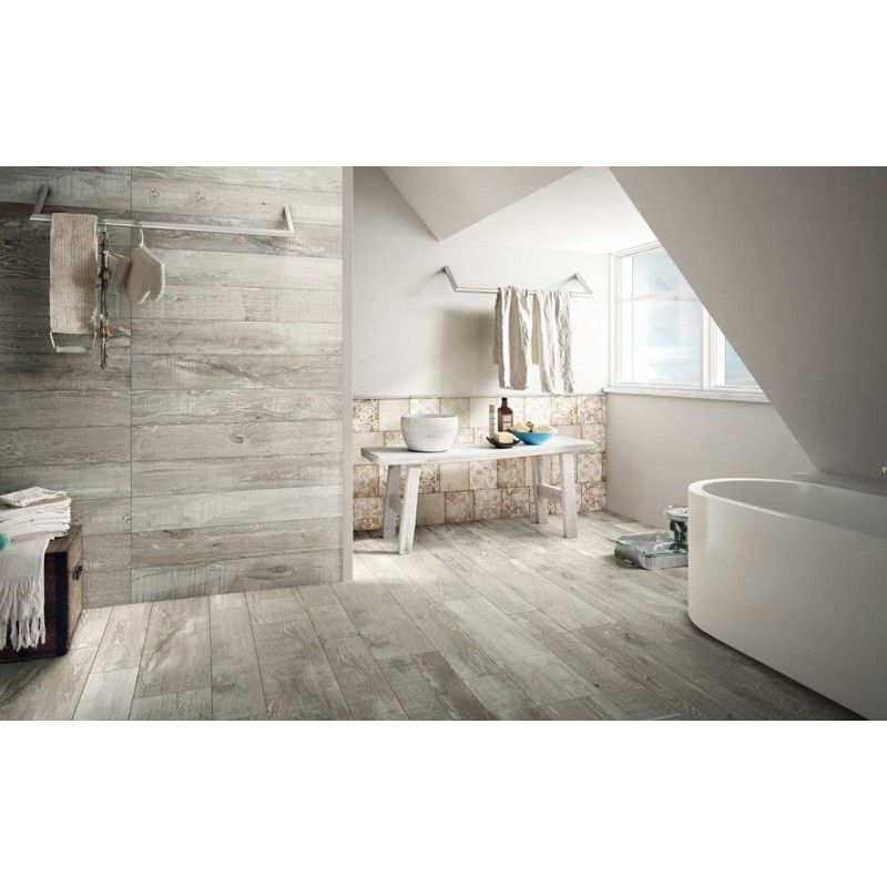 GRIGIO MADEIRA     90X15  894028 IRIS CERAMICA