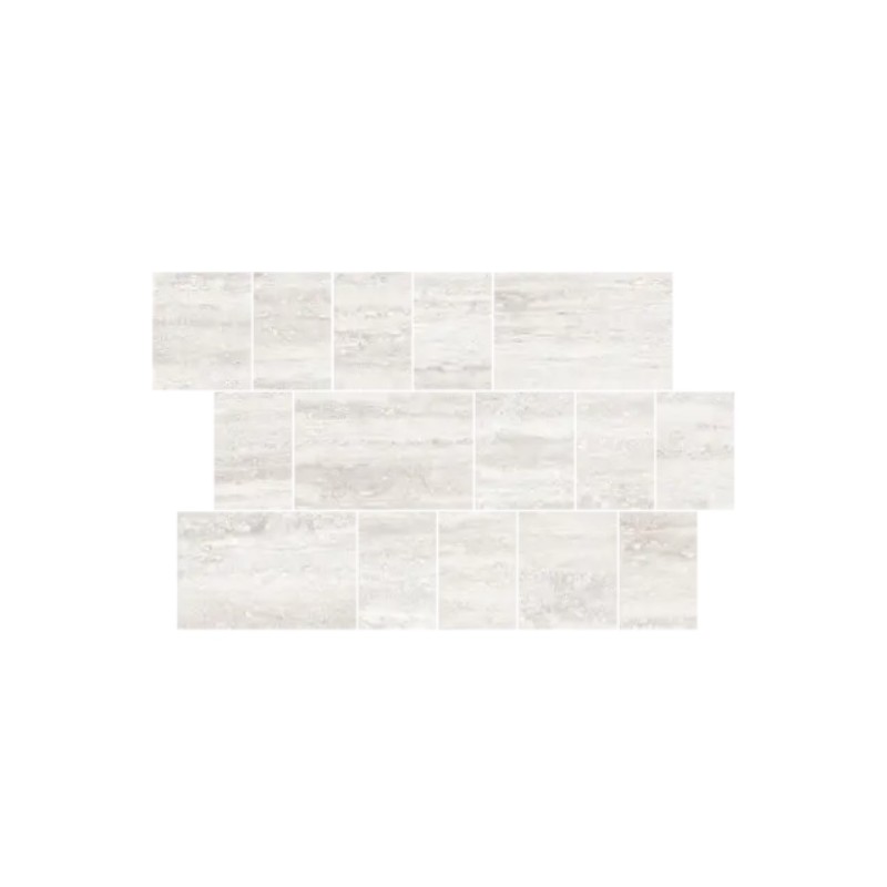 THERMAE VERSO MINI BRICK 29X42 TRAVERTINO WHITE - NOVABELL TRV888N NOVABELL - 1