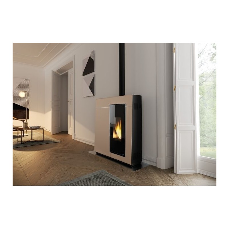 Stove ECOFIRE Michelle US Airtight Space Saving Pellet Stove PALAZZETTI