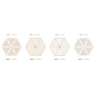 LUTEZIA GREY IVORY MOSAIQUE STAR 40x45 - CERAMICA RONDINE J93405 CERAMICA RONDINE - 1