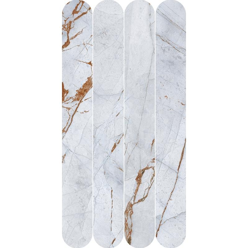 CANOVA ROYAL BLUE MOSAIQUE MIRROR MIX MATT e RODÉ 30x60 - CERAMICA RONDINE J93433 CERAMICA RONDINE - 1