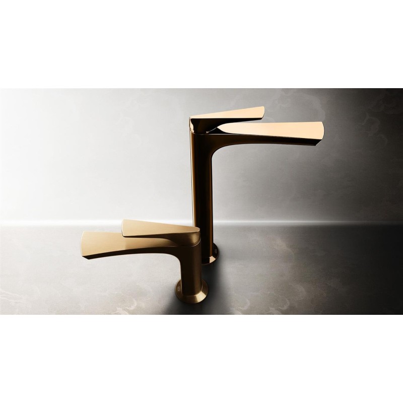 VENTAGLIO  Hoher Waschtischmischer mit Stop&Go-Ablaufgarnitur und flexiblen Anschlussschläuchen GESSI GESSI SPA  - 1