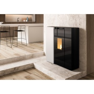 Poêle ECOFIRE Poêle à granulés étanche et hydro-ventilé Tiffany Idro TC PALAZZETTI