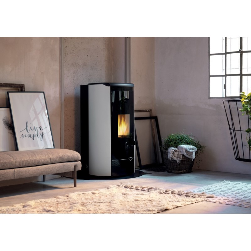 Stove ECOFIRE Airtight, hydro-ventilated pellet stove Jackie TC PALAZZETTI