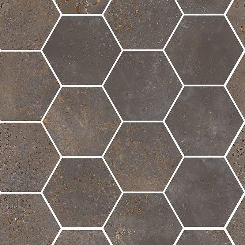 PEARL HEXAGON 26X30 OXIDART IRON - Ceramica Sant'Agostino CSAHOXIR26 CERAMICA SANT'AGOSTINO - 1