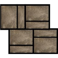 MATIÈRES REX BRUN MODULO MURETTO 3D 30X30 - LUXURY DESIGN FLORIM Ceramiche 755946 FLORIM LUXURY DESIGN - 1
