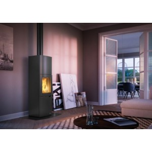 Stove WOOD Eva ventilated wood stove (ductable) PALAZZETTI