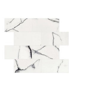 B&W MARBLE BREACH HIGH GLOSSY   LISTELLO SFALSATO  21X40 - ARCHITECTURAL DESIGN FLORIM 767397