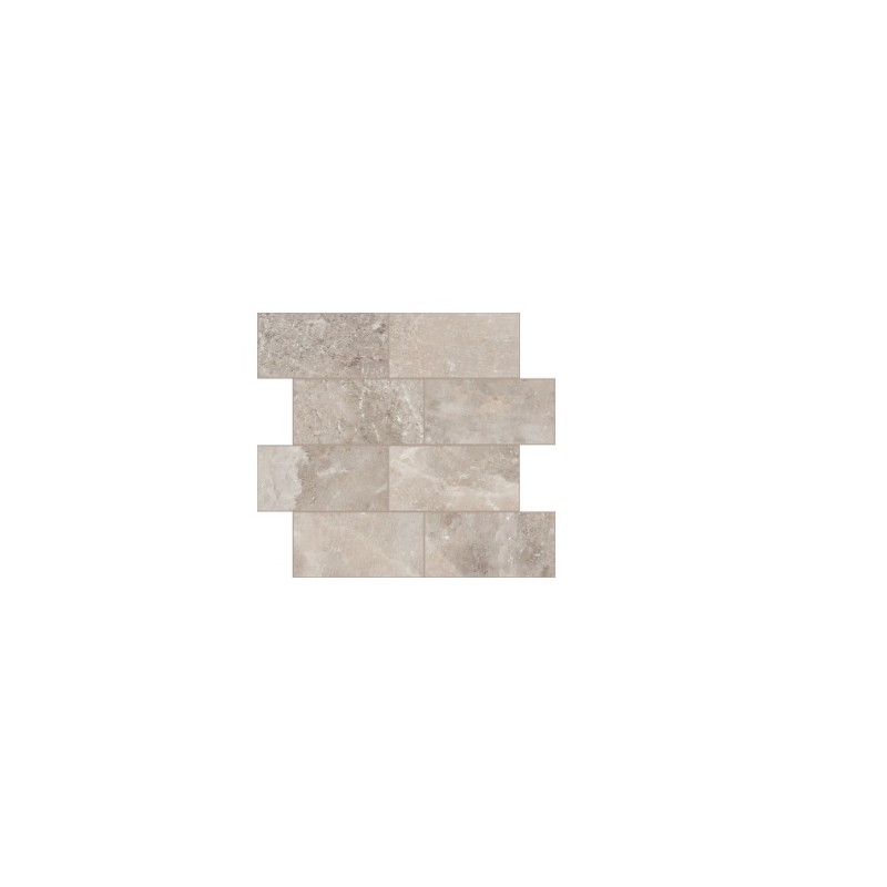 ROCK SALT DANISH SMOKE  NATURALE 6MM 7,5x15  BRICK 30X30  - CONTEMPORARY DESIGN FLORIM 766764 FLORIM CONTEMPORARY DESIGN - 1