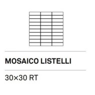 LAVICA BLACK MOSAIK LISTELLI 30 30X30 ASS - KEOPE 6MJM CERAMICHE  KEOPE  - 1