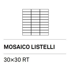 TREVI CROSS IVORY MOSAICO LISTELLI 30X30 ASS - KEOPE I35M CERAMICHE  KEOPE  - 1