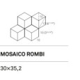GRACE SILVER MOSAIK ROMBI 35,2X30 ASS - KEOPE J3SI CERAMICHE  KEOPE  - 1