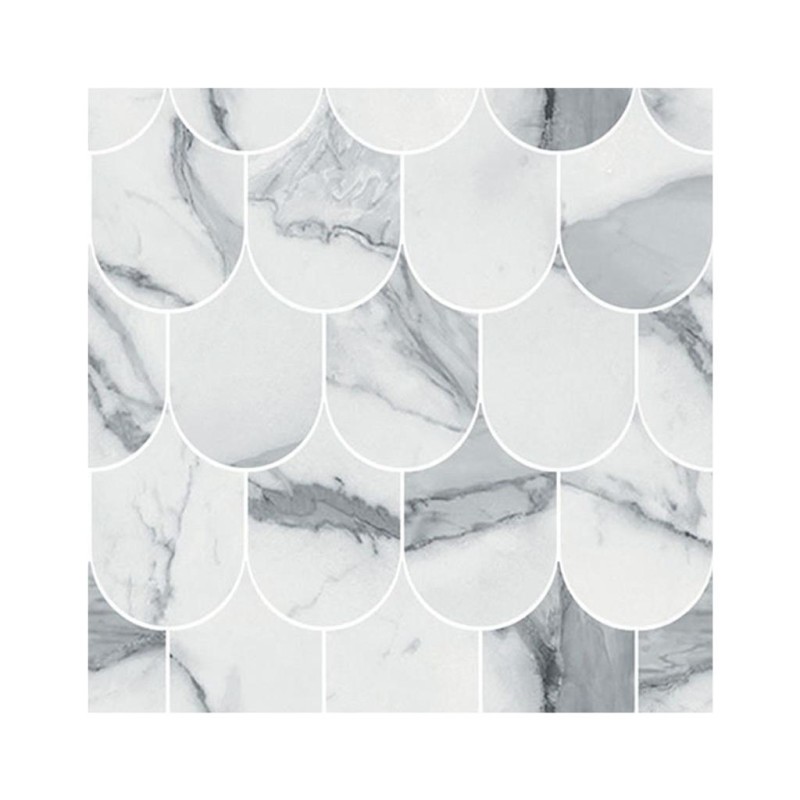 COSMOPOLITAN CP 01 STATUARIO EXTRA LUCIDO PLUME 30X30 - MIRAGE AIF5 MIRAGE - 1