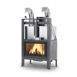 Kamin ECOMONOBLOCCO Holzkamin MX 86 Front PALAZZETTI