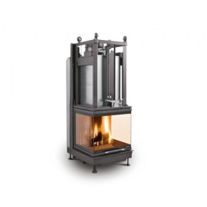 Fireplace ECOMONOBLOCCO Wood-burning fireplace S66 3D PALAZZETTI