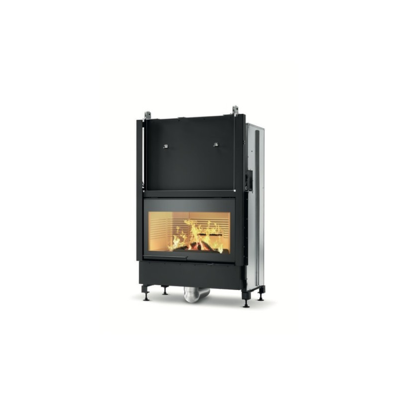 Kamin ECOMONOBLOCCO Holzkamin WT 16:9 Front PALAZZETTI