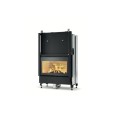 Fireplace ECOMONOBLOCCO Wood Fireplace WT 16:9 Front PALAZZETTI