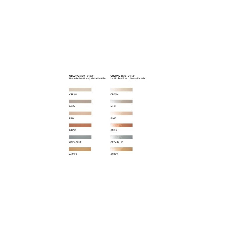 THE COLOR OBLONG PINK 5X30,2 LUCIDO RT - FIORANESE CERAMICHE TH534LR FIORANESE CERAMICHE - 1