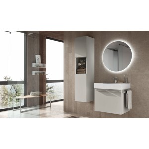 Armoire à Linge - Doge - H200xL96xP51 cm Composition DOG 01 - Hafro - Geromin