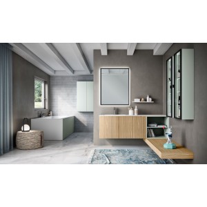Elite Bathroom cabinet H200xL155,3xP50 cm Composition ELI 12 - Hafro - Geromin