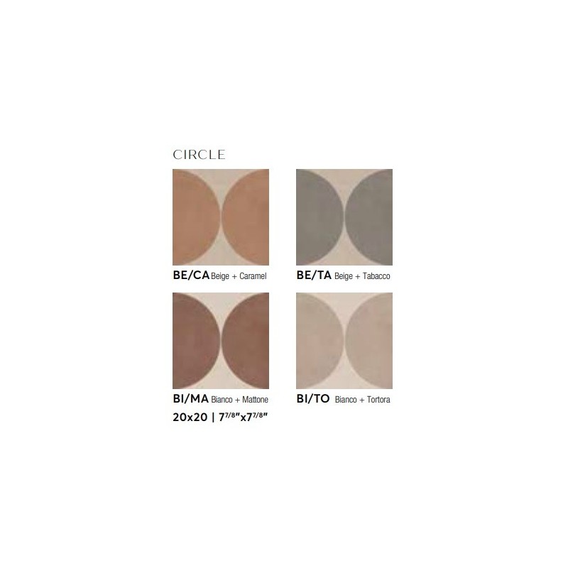 TERRAE BI/MA CIRCLE 20x20 9MM - CASALGRANDE PADANA 18401344 CASALGRANDE PADANA - 1
