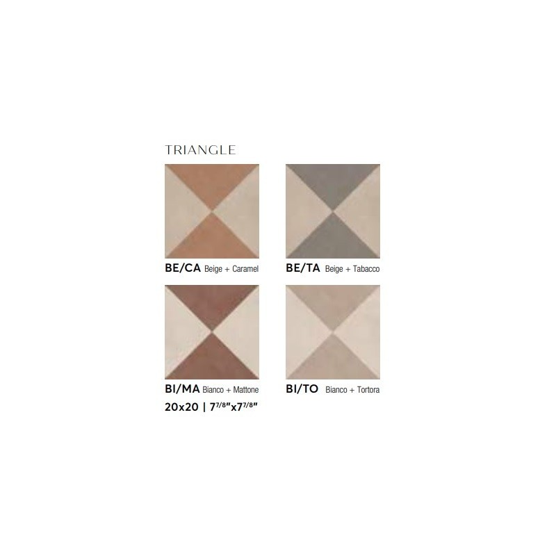TERRAE BI/TO TRIANGLE 20x20 9MM - CASALGRANDE PADANA 18401242 CASALGRANDE PADANA - 1