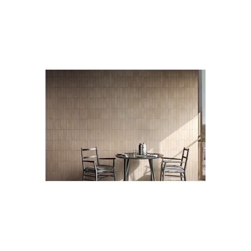 EASY LIFE VANILLA CRAGGY BRICK 10X60 MATTE - CONTEMPORARY DESIGN FLORIM 781635 FLORIM CONTEMPORARY DESIGN - 1