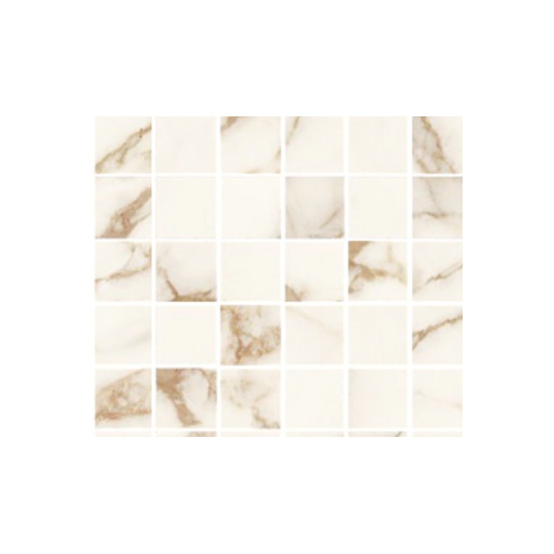 NOBLESSE MOSAIQUE 36 CALACATTA ORO LISSÉ 30X30 - LEA CERAMICHE LGCNB01 LEA CERAMICHE - 1