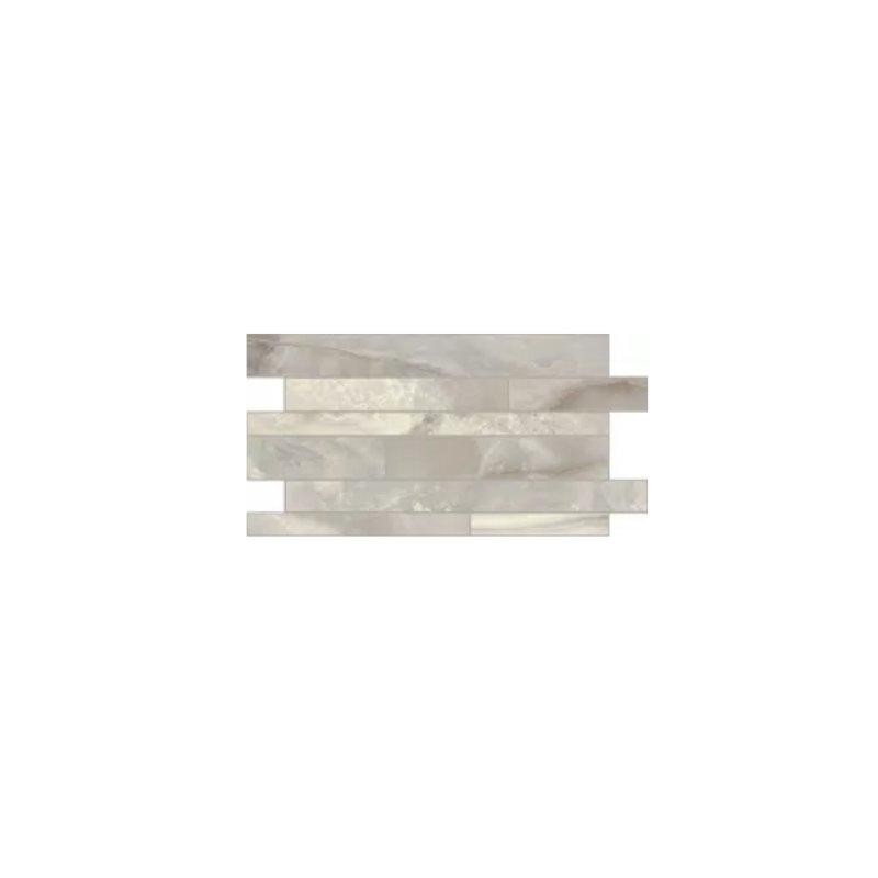 ONYX e MORE  SILVER ONYX SATIN LISTELLO SFALSATO  30X60 - CREATIVE DESIGN FLORIM  767676 FLORIM CREATIVE DESIGN - 1
