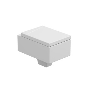 GSG OZ WC SUSPENDU AVEC ABATTANT + PAIRE DE SUPPORTS + KIT DE FIXATION POUR SUSPENDU INCLUS