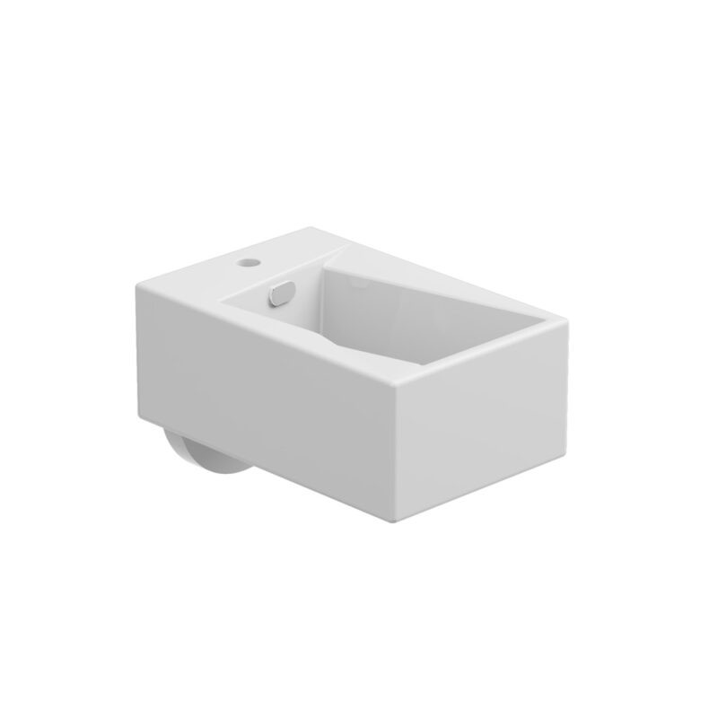 GSG OZ SINGLE-HOLE WALL-HUNG BIDET (WITHOUT HOLE ON REQUEST) - Pair of Brackets and Fixings included