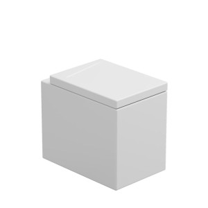 GSG OZ VASO A TERRA SENZA BRIDA CON SISTEMA SMART CLEAN CON COPRIVASO