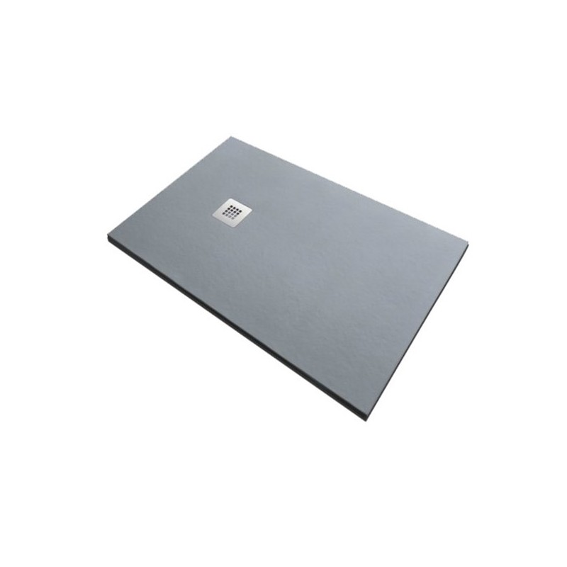 GSG STONE Shower Tray Stone in mineral marble cm 80x90xh3 (Drain plug included)