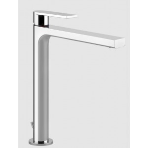 VIA MANZONI High Sink Mixer with drain with flexible connection hoses GESSI