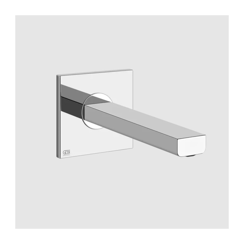 VIA MANZONI Short wall spout. To be completed with GESSI remote control