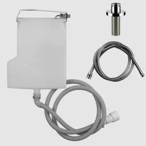 VIA MANZONI Sistema di recupero acqua per flessibile doccetta, installazione bordo vasca GESSI