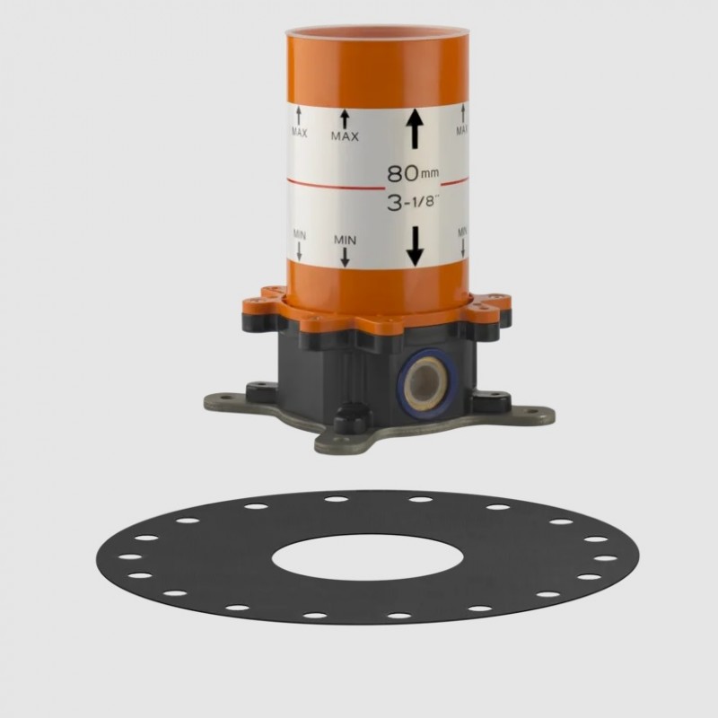 VIA MANZONI Einbauteil für GESSI Wannenständer