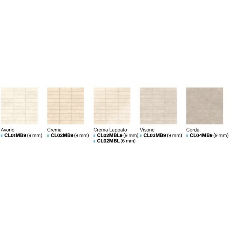 CALCIS CREMA MURETTO GELAEPPT 9MM 30X30 - ITALGRANITI CL02MBL9 ITALGRANITI GROUP - 1